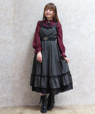 Herringbone Jumper Skirt