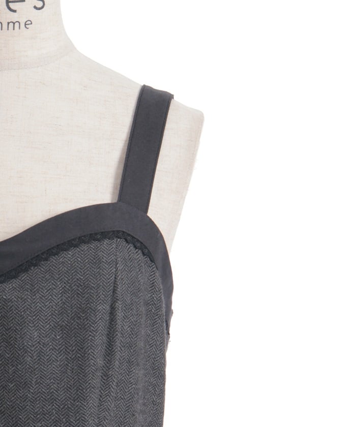 Herringbone Jumper Skirt