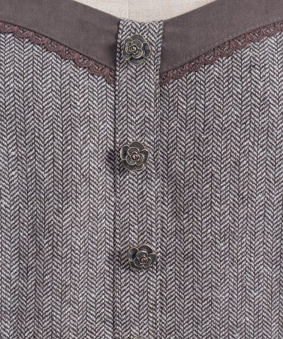 Herringbone Jumper Skirt