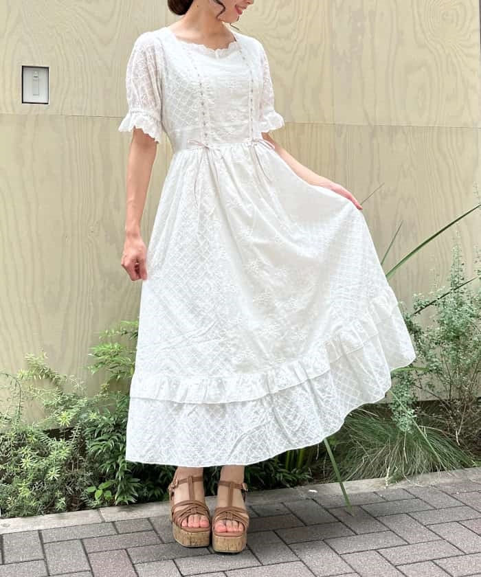 Cotton Lace Dress