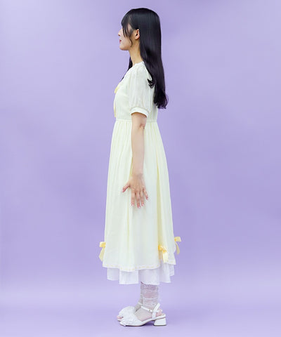 Dolly Frill Long Dress