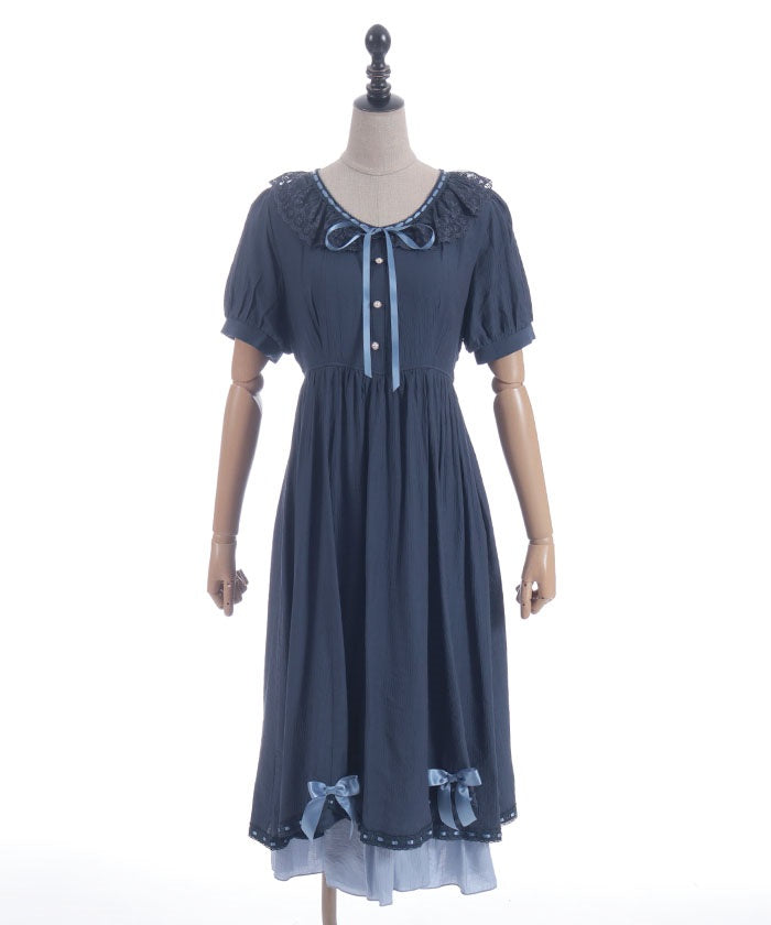 Dolly Frill Long Dress