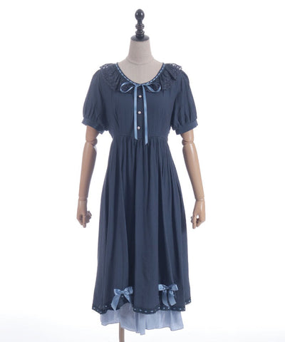 Dolly Frill Long Dress
