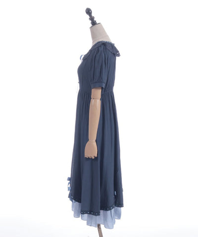 Dolly Frill Long Dress