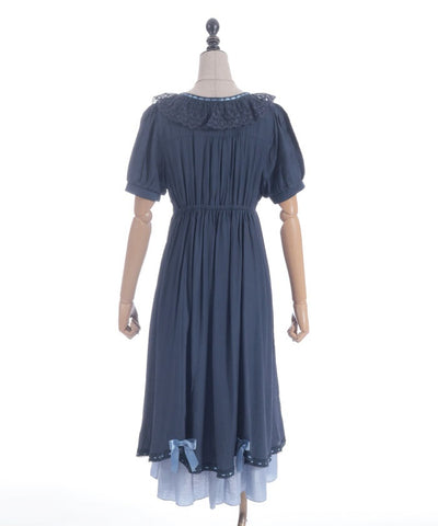 Dolly Frill Long Dress