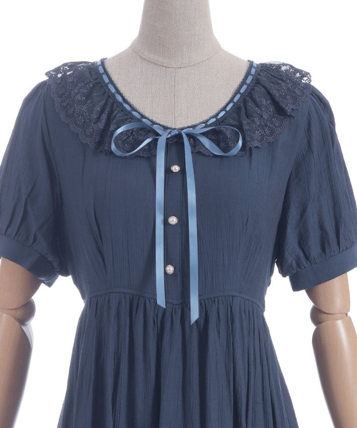 Dolly Frill Long Dress