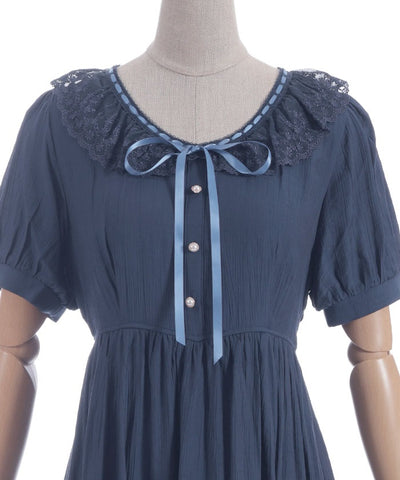 Dolly Frill Long Dress