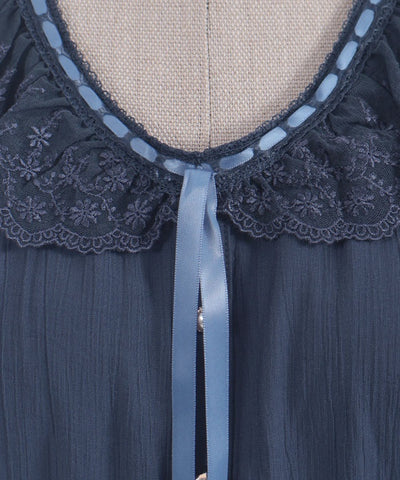 Dolly Frill Long Dress