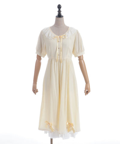 Dolly Frill Long Dress