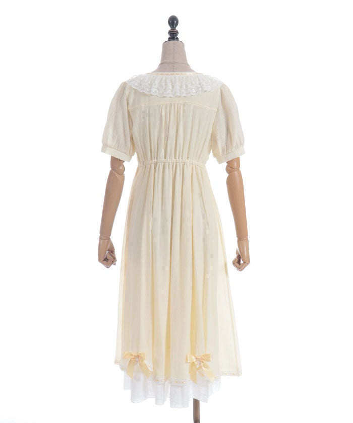 Dolly Frill Long Dress