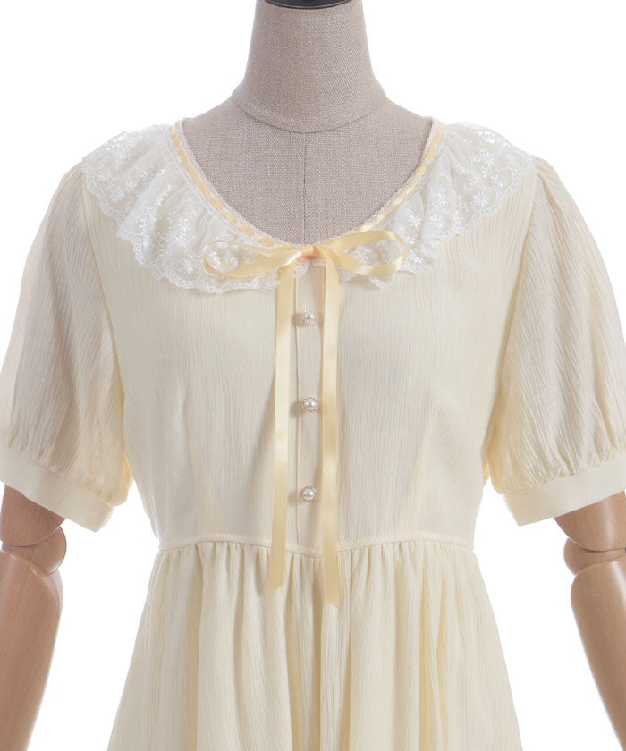 Dolly Frill Long Dress