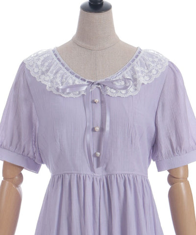 Dolly Frill Long Dress