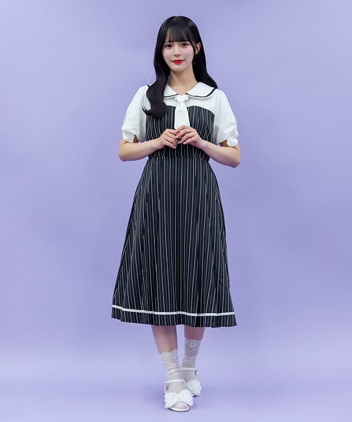 Striped Docking Dress