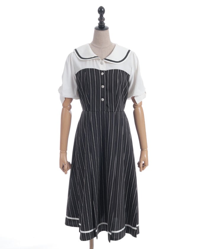 Striped Docking Dress