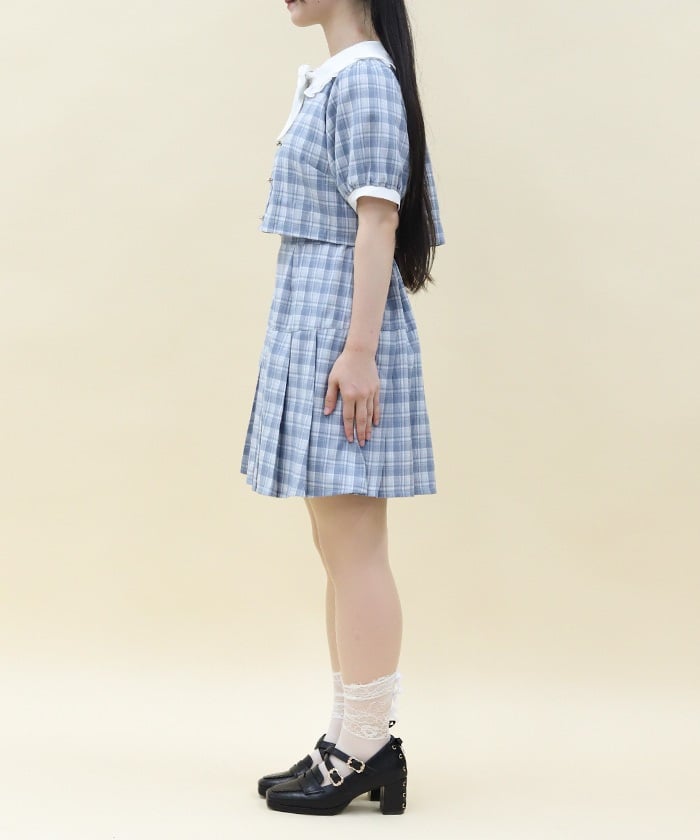 Bicolor Docking Mini Dress