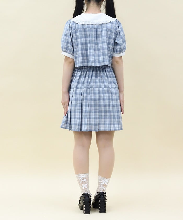 Bicolor Docking Mini Dress