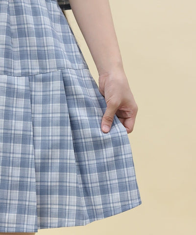 Bicolor Docking Mini Dress