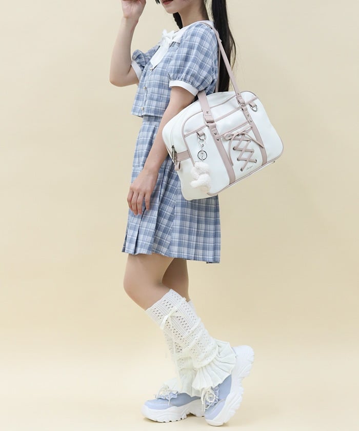 Bicolor Docking Mini Dress