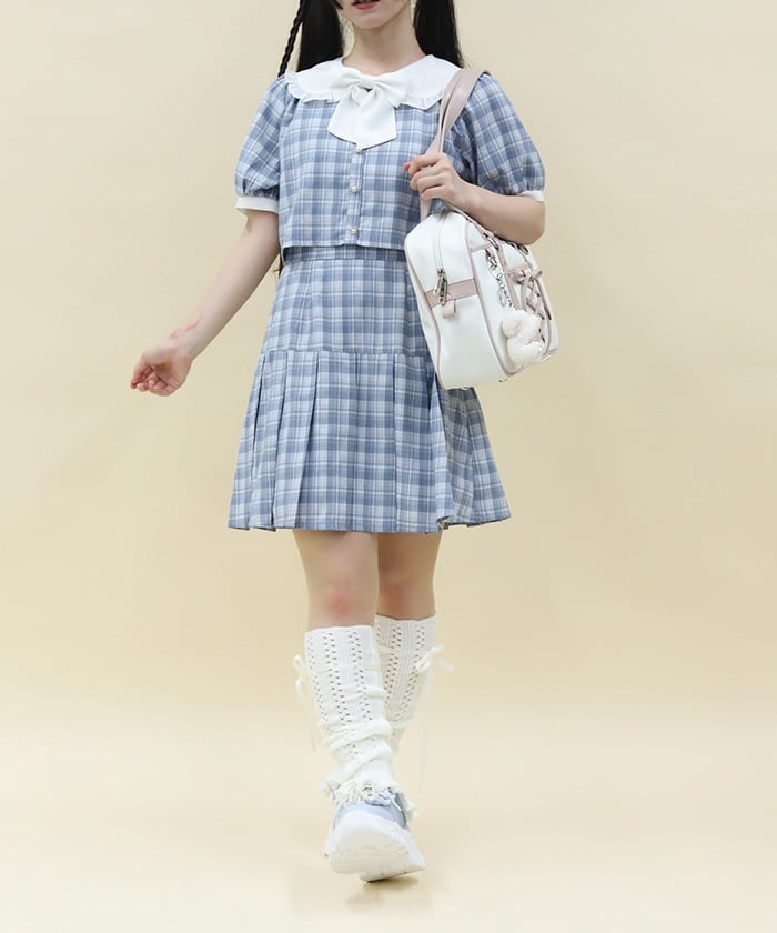 Bicolor Docking Mini Dress