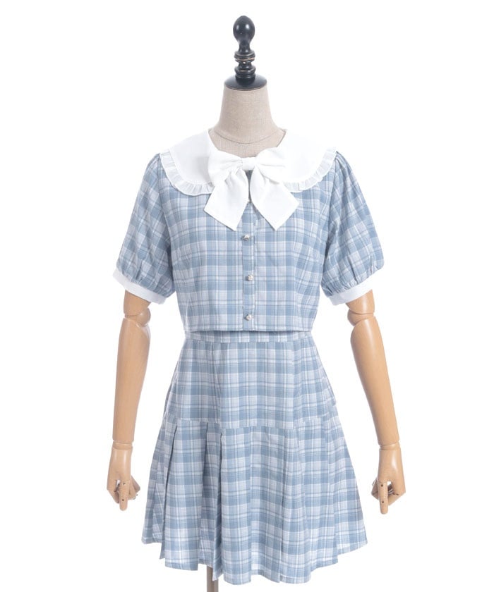 Bicolor Docking Mini Dress