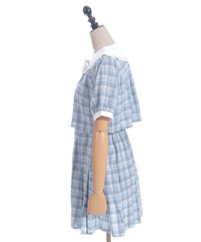 Bicolor Docking Mini Dress