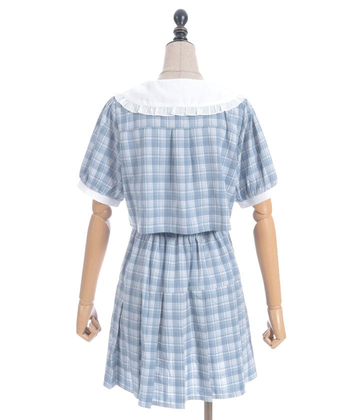 Bicolor Docking Mini Dress