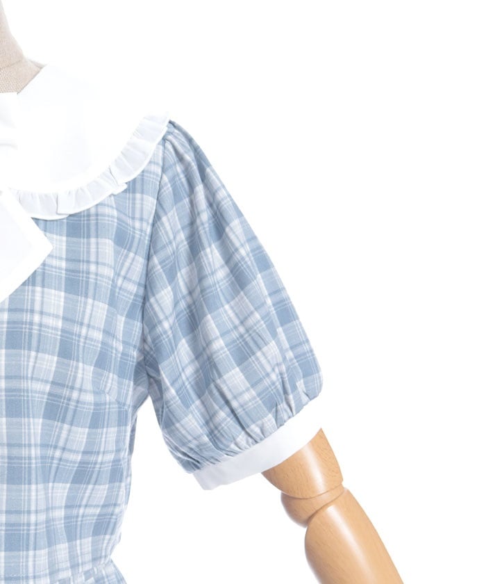 Bicolor Docking Mini Dress