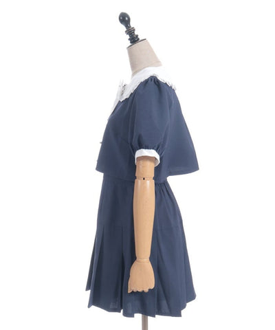 Bicolor Docking Mini Dress