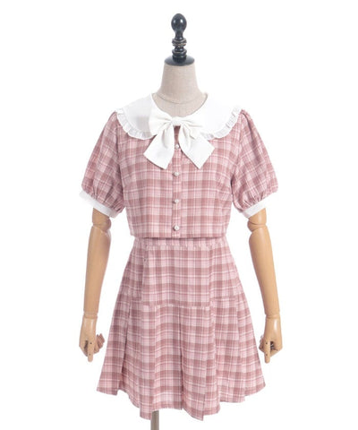 Bicolor Docking Mini Dress