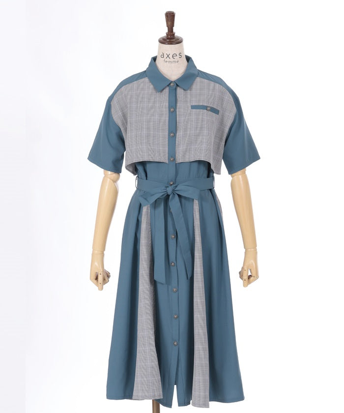 Patchwork Dress – axes femme from JAPAN