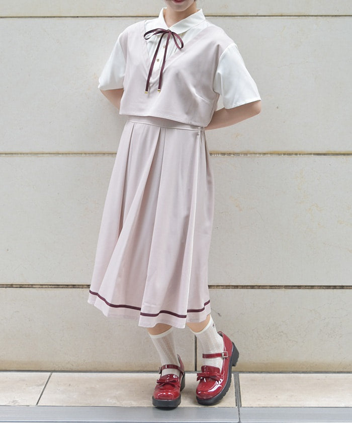 Layered Style Docking Dress