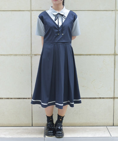 Layered Style Docking Dress