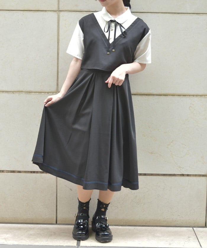 Layered Style Docking Dress