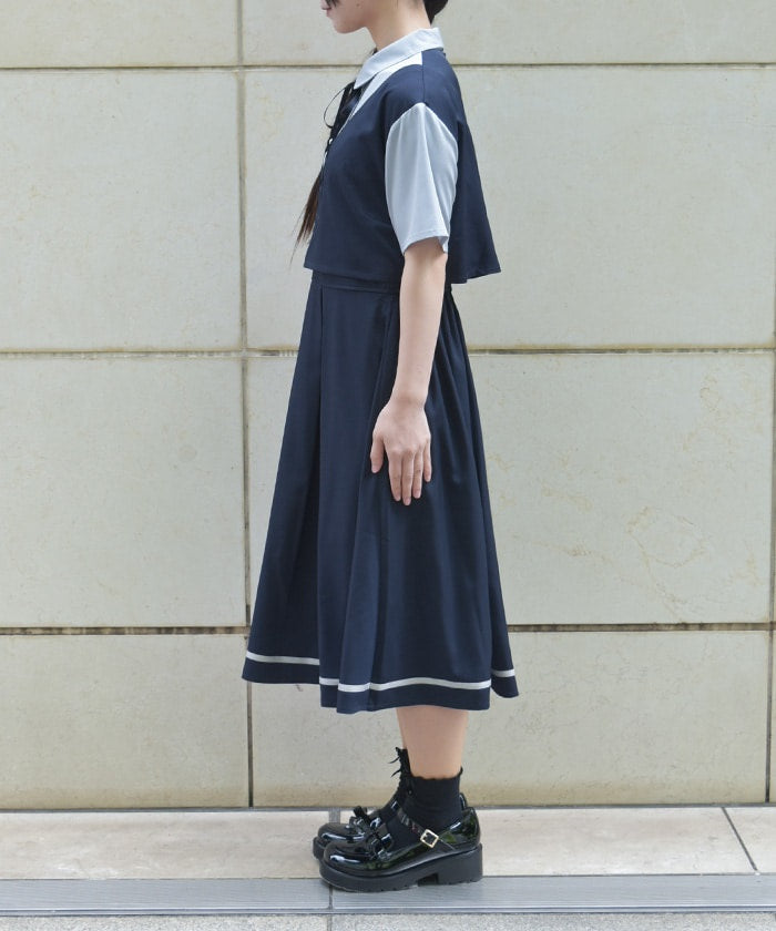 Layered Style Docking Dress