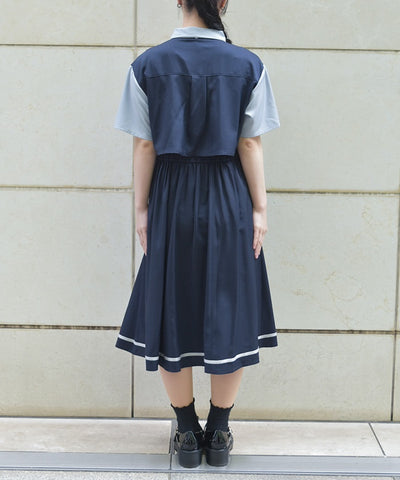 Layered Style Docking Dress