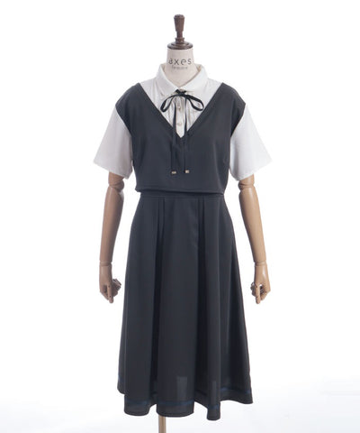 Layered Style Docking Dress