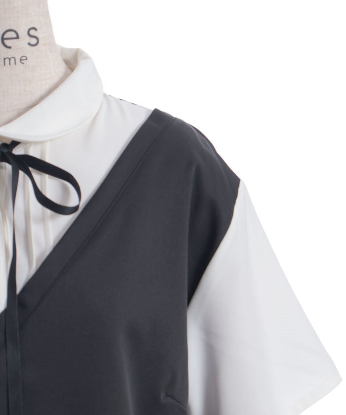 Layered Style Docking Dress