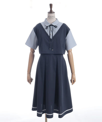 Layered Style Docking Dress