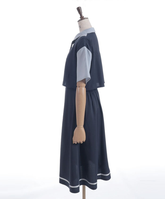 Layered Style Docking Dress