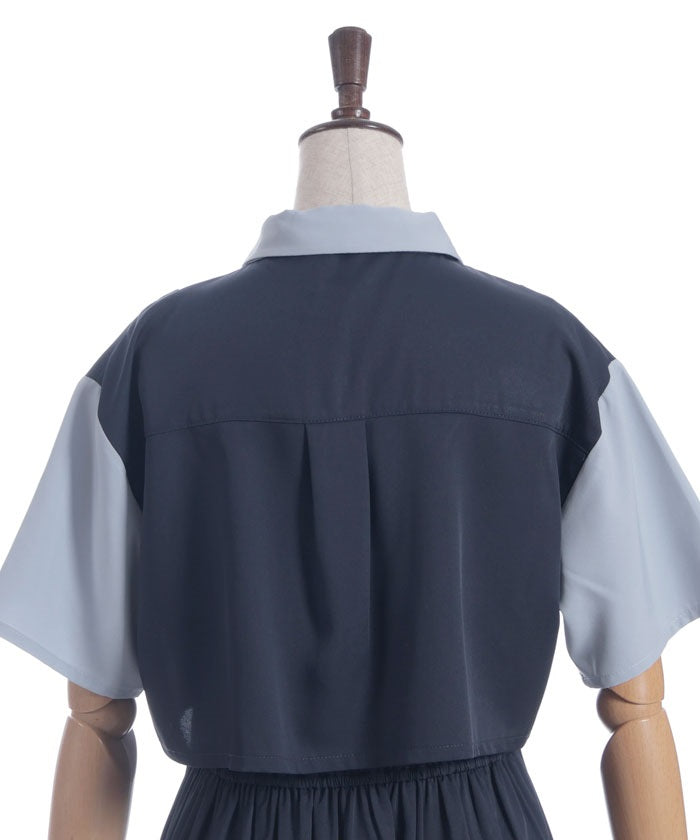 Layered Style Docking Dress