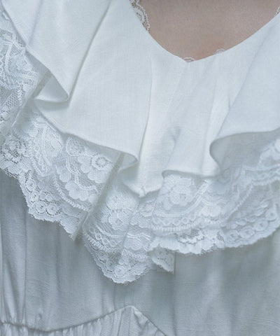Volume Frill Tunic