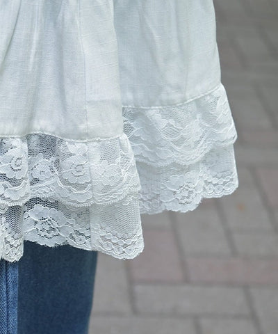 Volume Frill Tunic