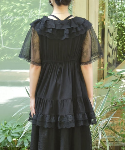 Volume Frill Tunic