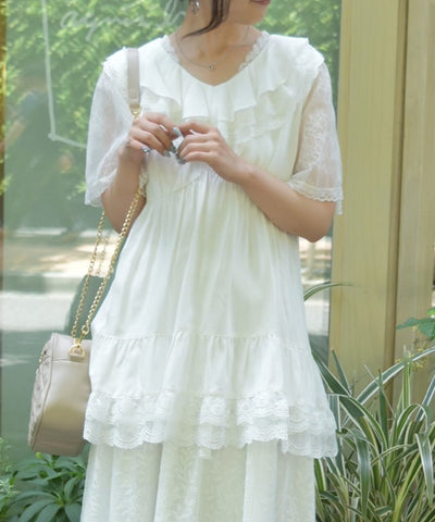Volume Frill Tunic