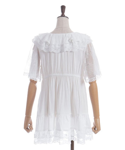 Volume Frill Tunic
