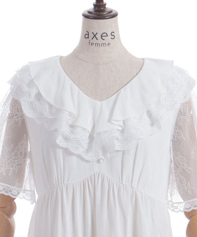 Volume Frill Tunic