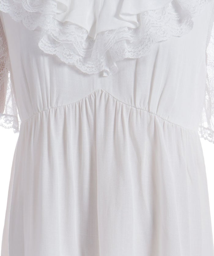 Volume Frill Tunic