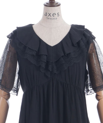 Volume Frill Tunic