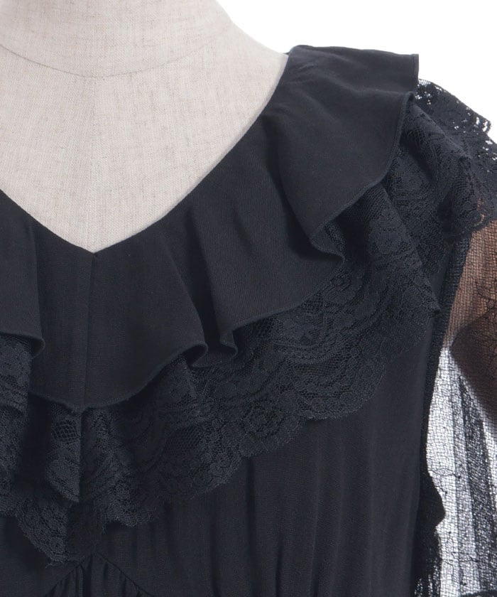 Volume Frill Tunic