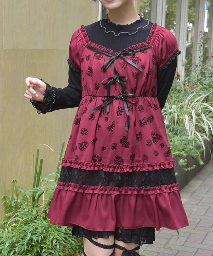 Flocky Rose Tunic
